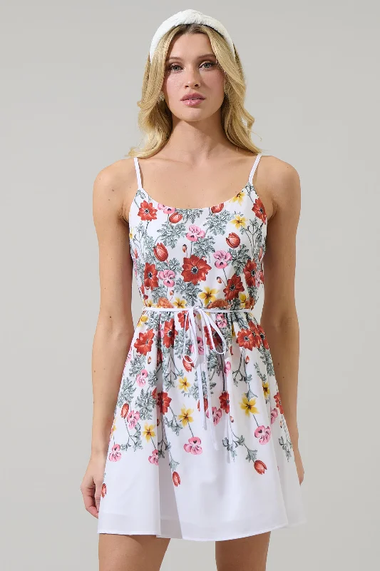 Sequined mini dresses for New Year's Eve Mave Floral Mini Dress