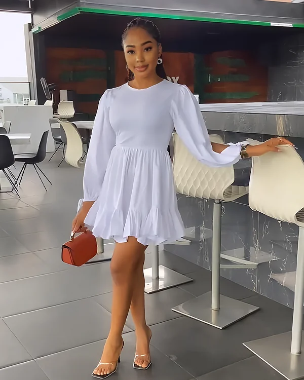 Mini dresses with high - low hems for a modern twist Feeling Sassy Dress