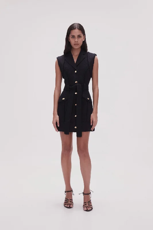 Velvet mini dresses for autumn weddings Isabel Utility Mini Dress