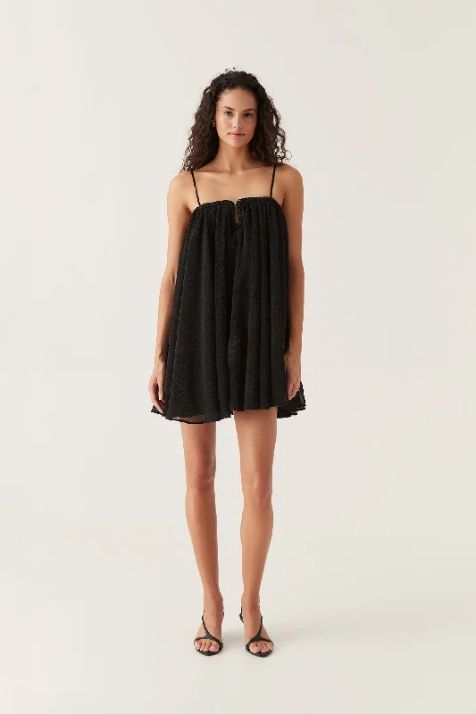 Mini dresses with empire waists for a flattering fit Filigree Sweetheart Mini Dress