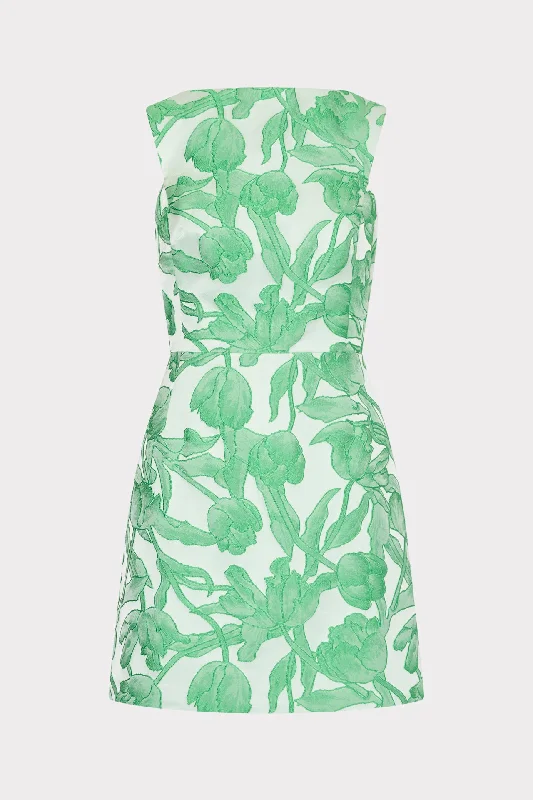 Mini dresses with halter necks for a stylish choice Leilani Tulip Jacquard Mini Dress Mini dresses with halter necks for a stylish choice Leilani Tulip Jacquard Mini Dress