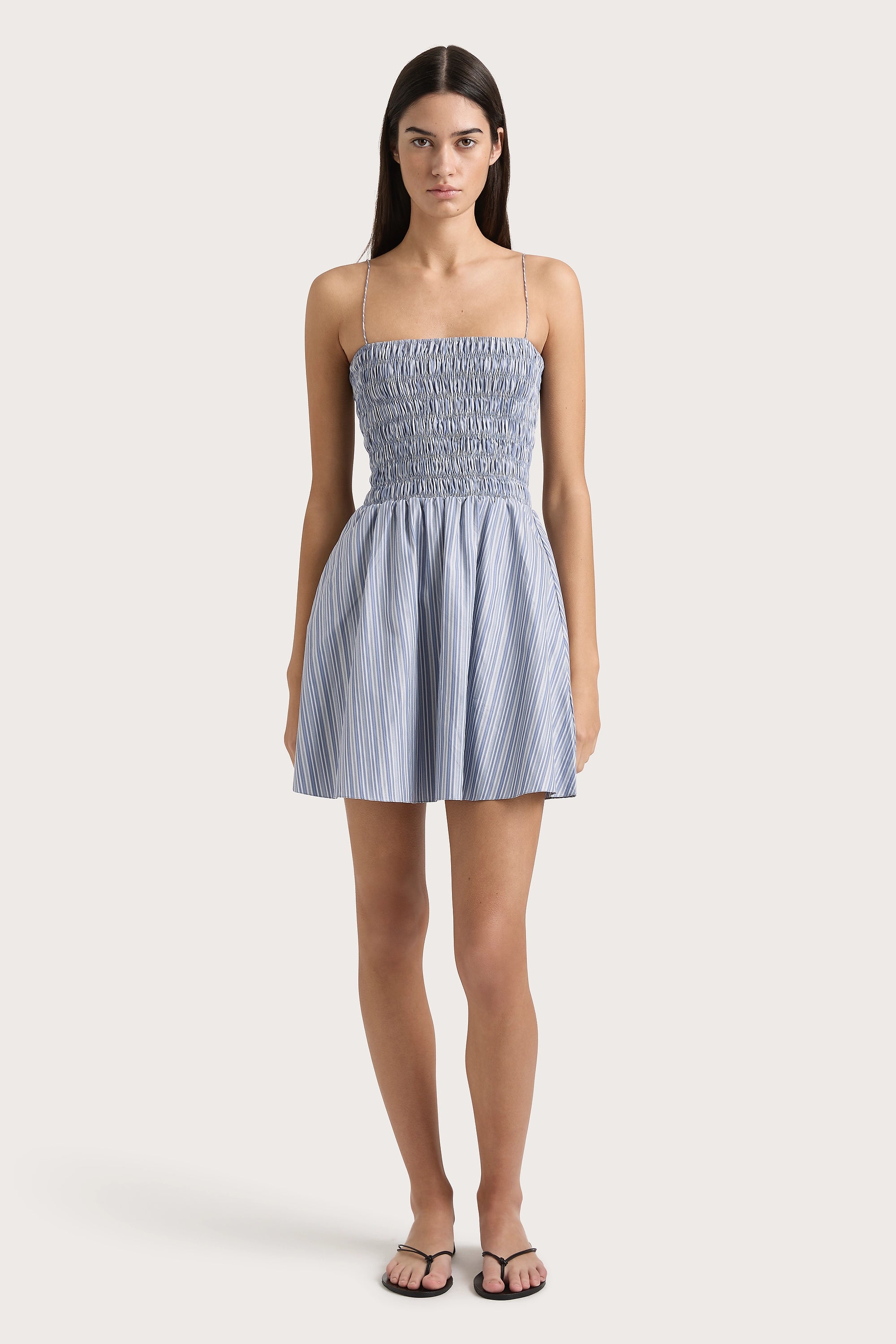 Mini dresses with mesh panels for a sexy and trendy look Union Mini Dress Blue Stripe Mini dresses with mesh panels for a sexy and trendy look Union Mini Dress Blue Stripe