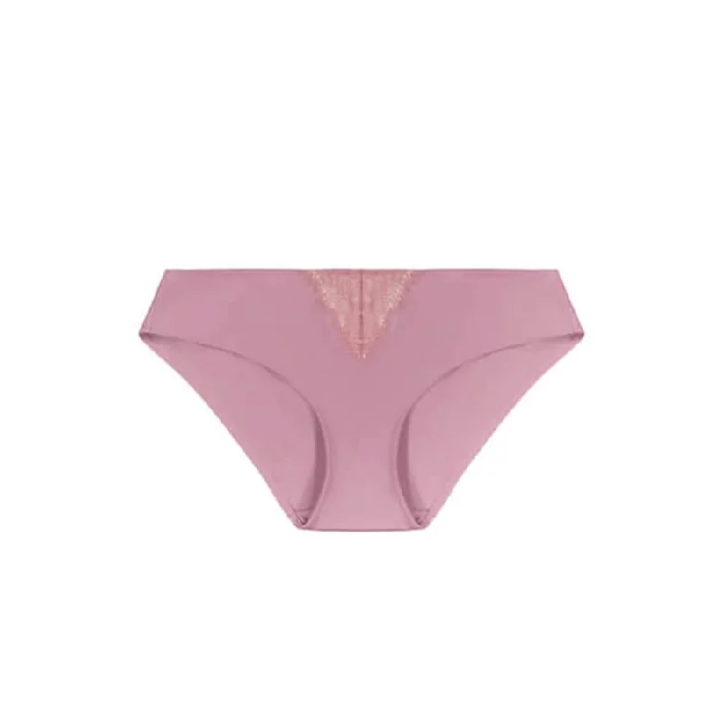 Ribbons Bikini Brief - Foxglove