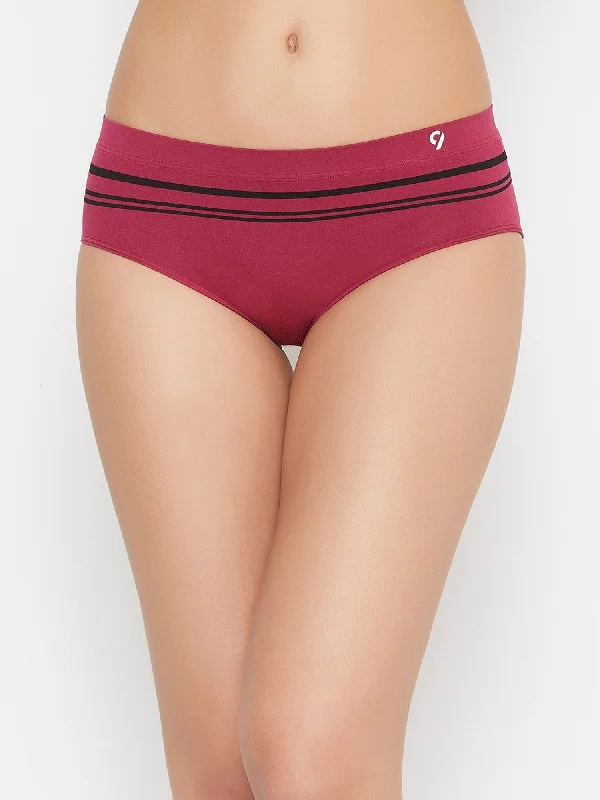 seamless convertible women briefs for versatile stylingC9 AIRWEAR Women Seamless Basic Briefs (Beet Red) - Pack of 3 seamless convertible women briefs for versatile stylingC9 AIRWEAR Women Seamless Basic Briefs (Beet Red) - Pack of 3