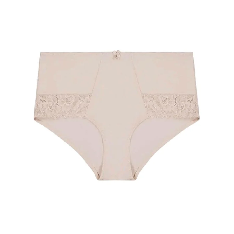 Dahlia Lace Full Brief - Almond