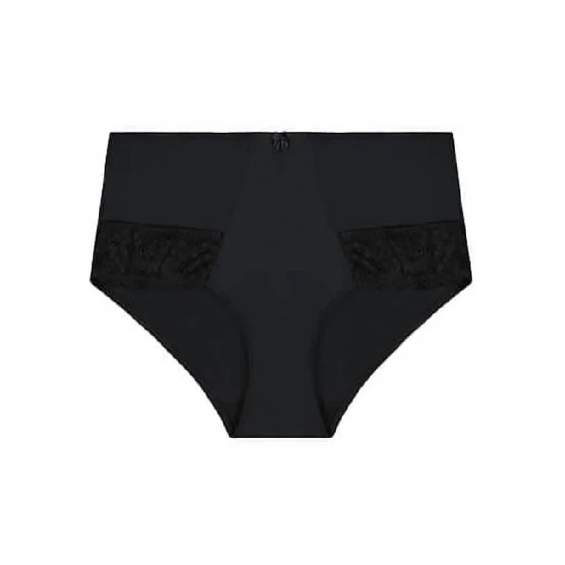 Dahlia Lace Full Brief - Black