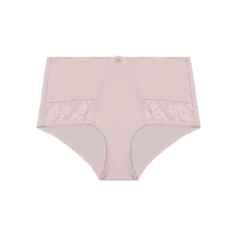 Dahlia Lace Full Brief - Pink Smoke