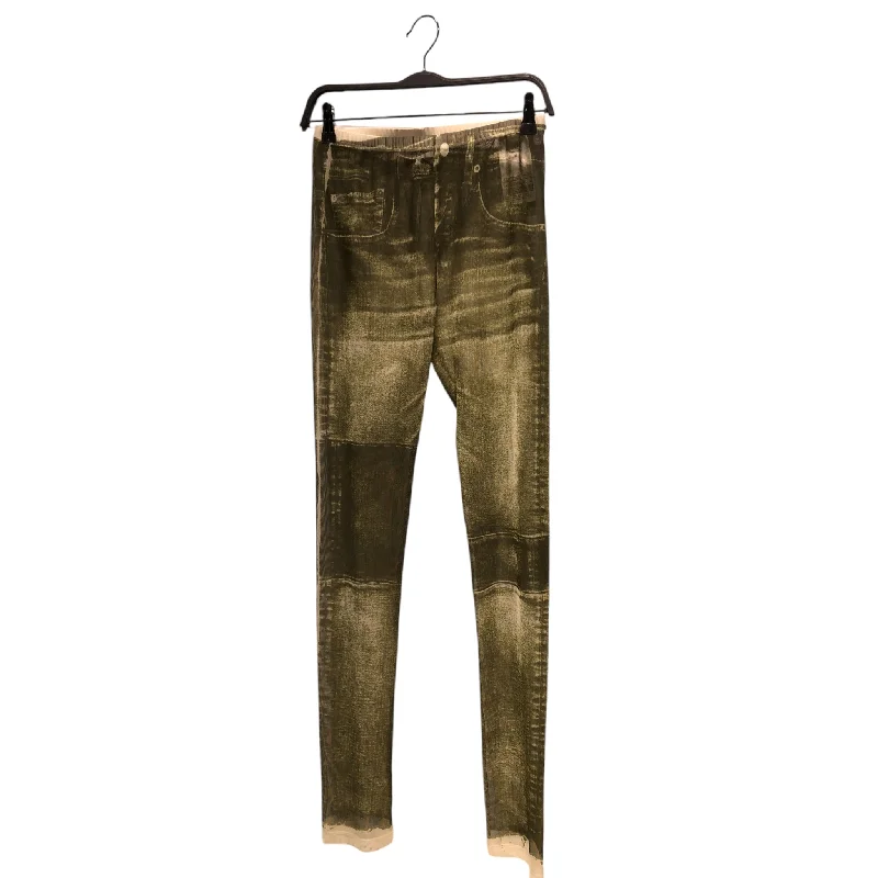 Plus Size Women's Cargo Pants with Multiple Pockets for HikingMM6/Bottoms/S/GRN/MESH PRINTED PANTS