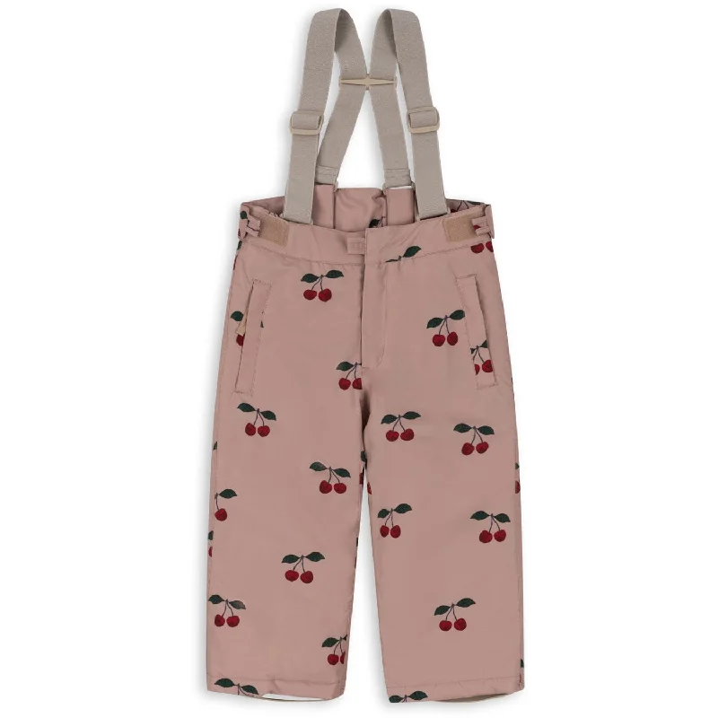 Wide - Leg Women's Chiffon Palazzo Pants for a Flowy AppealKonges Sløjd Ma Grande Cerise Blush Mismou Snow Pants