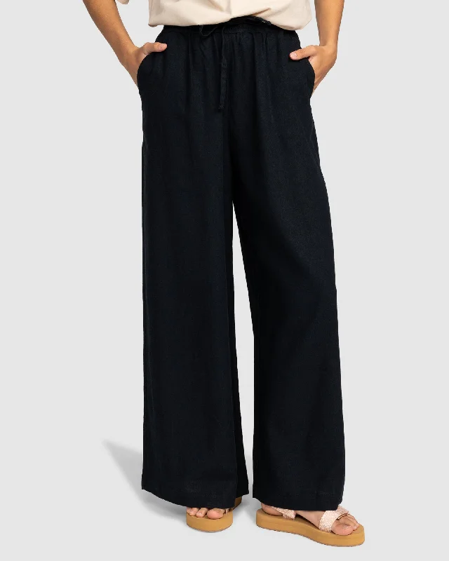 Cropped Women's Corduroy Pants in Autumn ColorsLEKEITIO BREAK MID PANT