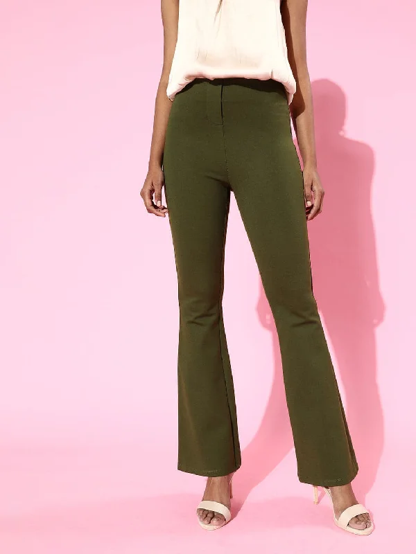 Olive Roma Bell Bottom Pants