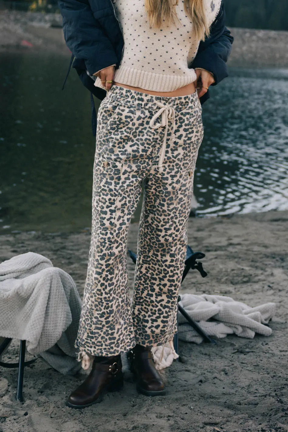 Robyn Pants in Leopard