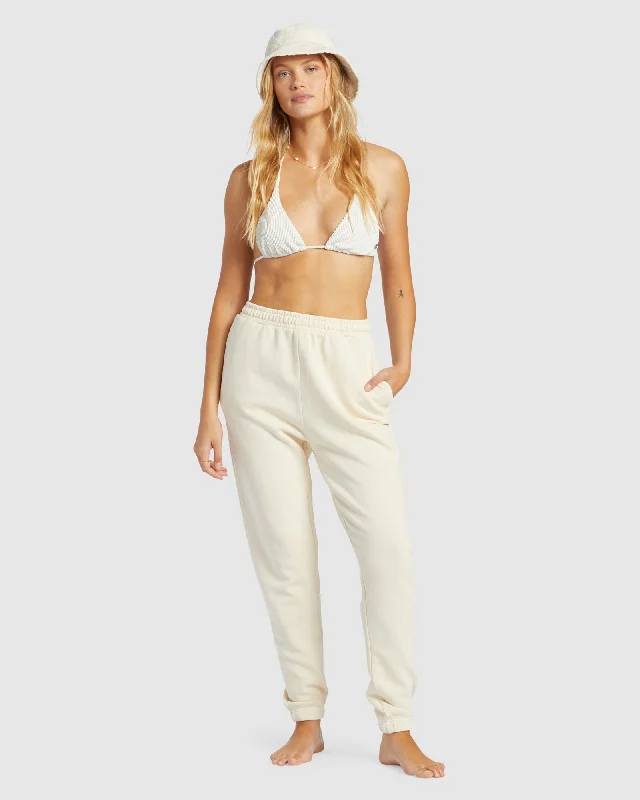 Straight - Leg Women's Vegan Leather Pants for a Chic LookSUNSET JOGGER
