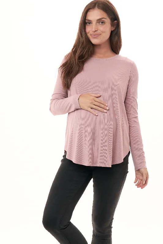 Best Is Yet Rib Nursing Top *