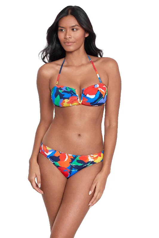 postpartum women bikini briefs for comfortBold Abstract Floral V Wired Bandeau Bikini postpartum women bikini briefs for comfortBold Abstract Floral V Wired Bandeau Bikini