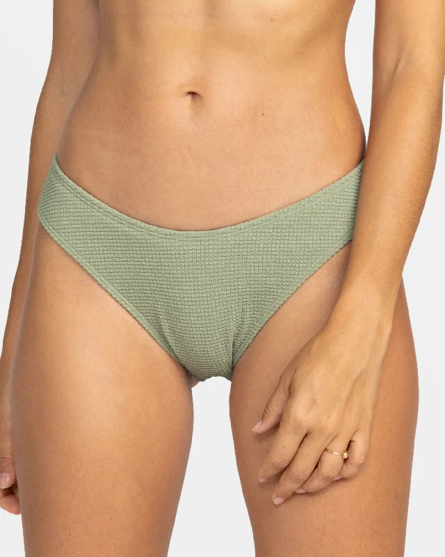 hand wash only women bikini briefs for delicate careEssaouira Moderate High Leg Bikini Bottoms - Oil Green hand wash only women bikini briefs for delicate careEssaouira Moderate High Leg Bikini Bottoms - Oil Green