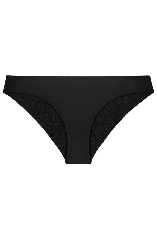 Lagoon Black bikini bottom