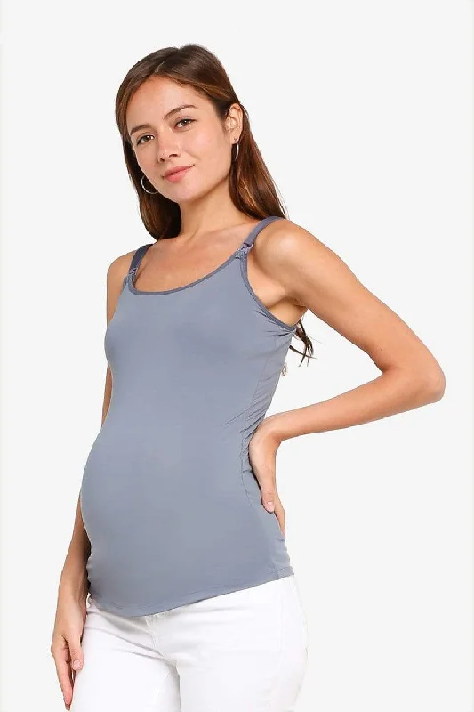 Meghan Nursing Top Camisole Grey