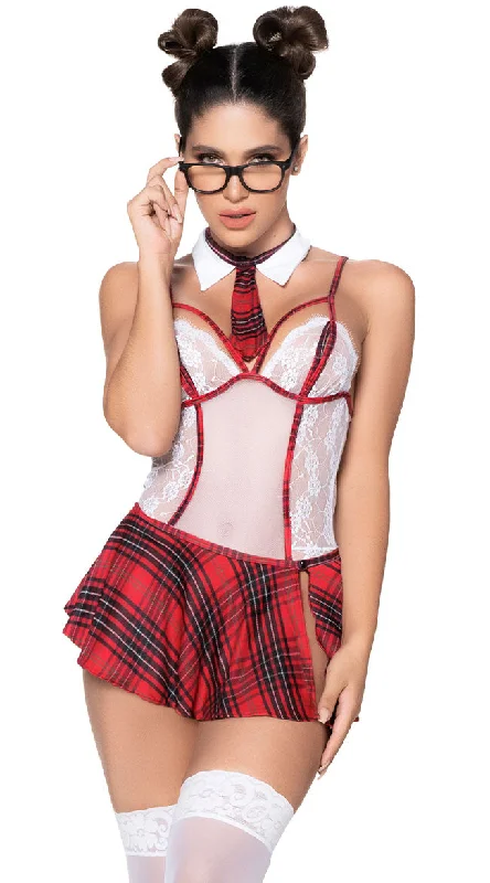 Naughty Nerd Lingerie Costume