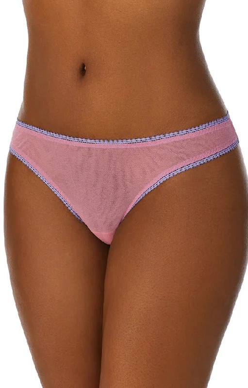 On Gossamer Mesh Hip Cashmere Rose G Thong Panty 3512