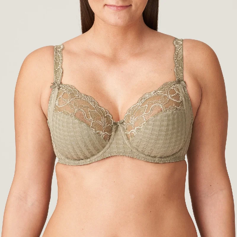 Prima Donna Madison Golden Olive Green Lace Bra B-E 0162120