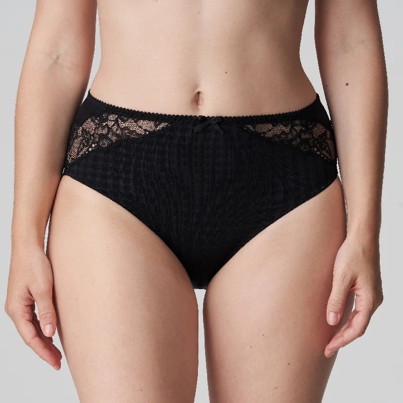 Prima Donna Madison Noir High Waist Brief Panty 0562126