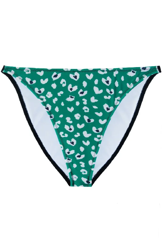 boyshort style women bikini briefs for more coverageSmoothie Leo Green bikini bottom boyshort style women bikini briefs for more coverageSmoothie Leo Green bikini bottom