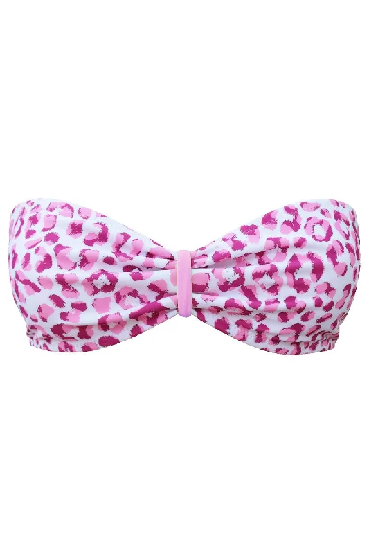 thong style women bikini briefs for minimal coverageSmoothie Leo Pink bandeau