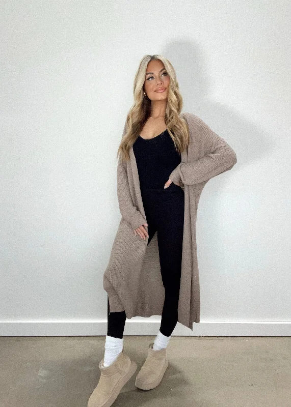 color block women cardigan with bold huesCabin Fever Knit Cardigan