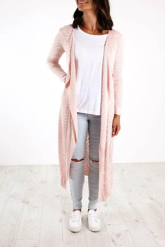 maternity women cardigan for expecting momsCecile Cardigan Blush