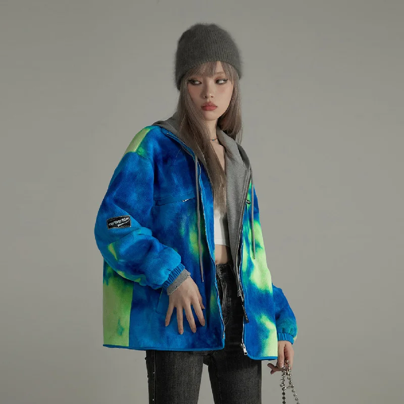 plus size women cardigan for comfortable layeringPolar Fleece Zip-Up Overfit Cardigan plus size women cardigan for comfortable layeringPolar Fleece Zip-Up Overfit Cardigan