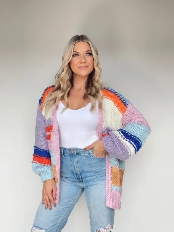 organic cotton women cardigan for an eco - friendly choiceColorburst Cardigan