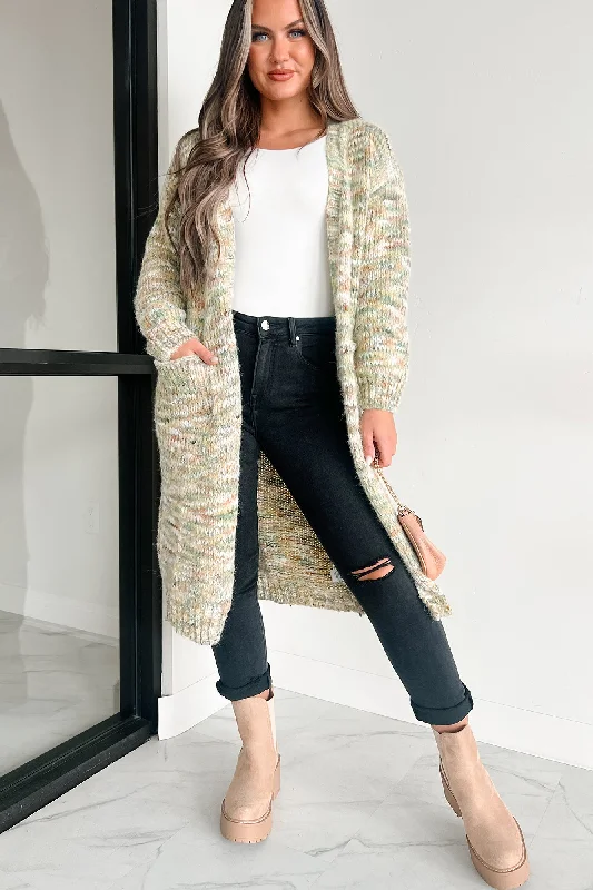 sequin embellished women cardigan for special occasionsLost In A Novel Open Front Multi-Colored Cardigan (Olive Multi) sequin embellished women cardigan for special occasionsLost In A Novel Open Front Multi-Colored Cardigan (Olive Multi)