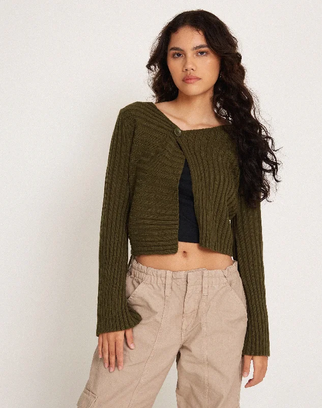 Penelope Cardi in Deep Olive