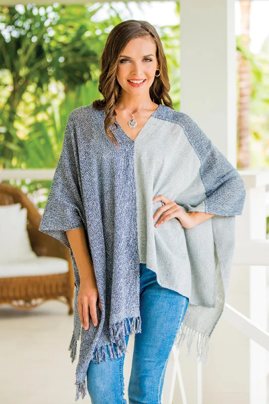 maternity women cardigan for expecting momsTextures of Guatemala Guatemalan Handwoven Natural and Recycled Cotton Poncho maternity women cardigan for expecting momsTextures of Guatemala Guatemalan Handwoven Natural and Recycled Cotton Poncho