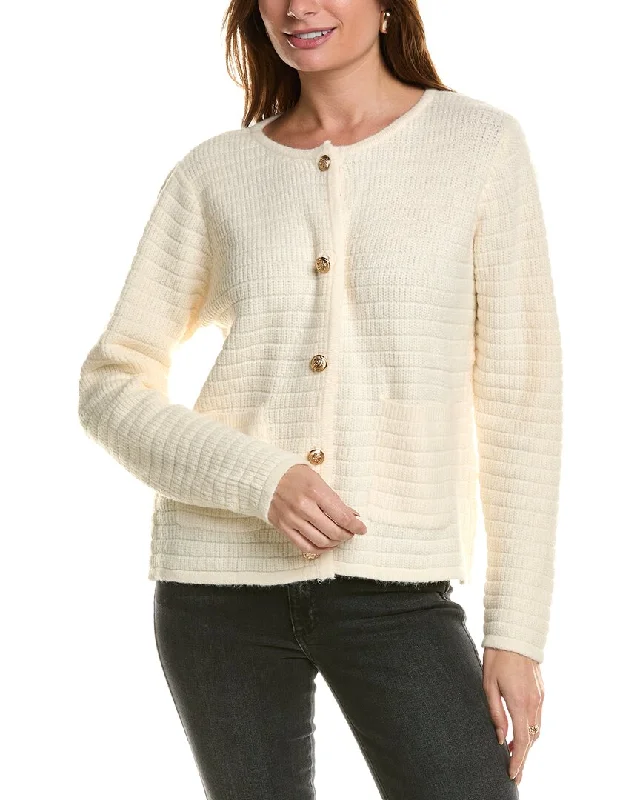 Midi - Length Women's Shetland Wool Sweater Dresses in Traditional PatternsANNA KAY Liseen Cardigan