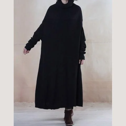 A - Line Women's Merino Wool Sweater Dresses in Classic StylesBlack winter sweater dress long maxi dresses fall A - Line Women's Merino Wool Sweater Dresses in Classic StylesBlack winter sweater dress long maxi dresses fall