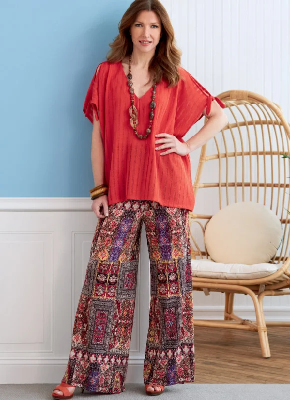 Midi - Length Women's Shetland Wool Sweater Dresses in Traditional PatternsButterick Tunic and Dress B6853 Midi - Length Women's Shetland Wool Sweater Dresses in Traditional PatternsButterick Tunic and Dress B6853