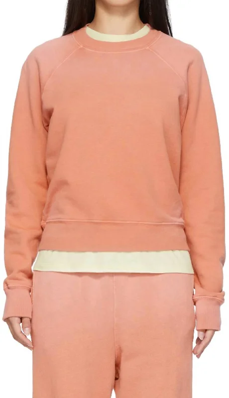 Women's Off - Shoulder Chunky Knit Sweater Dresses in Earth TonesClassic Raglan Crew Top In Faded Clay Women's Off - Shoulder Chunky Knit Sweater Dresses in Earth TonesClassic Raglan Crew Top In Faded Clay
