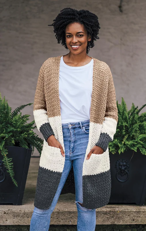 Hooded Women's Fleece - Lined Sweaters for WinterDina Cardi