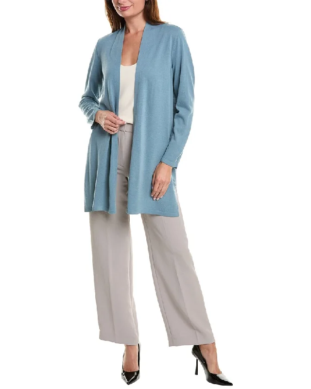 Empire Waist Women's Alpaca Wool Sweater Dresses in Earthy TonesEILEEN FISHER Long Wool Cardigan Empire Waist Women's Alpaca Wool Sweater Dresses in Earthy TonesEILEEN FISHER Long Wool Cardigan