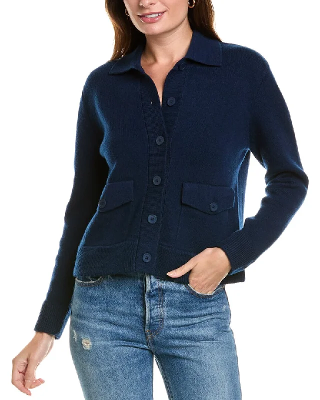 A - Line Women's Merino Wool Sweater Dresses in Classic StylesForte Cashmere Double Knit Crop Rib Trim Wool & Cashmere-Blend Shacket A - Line Women's Merino Wool Sweater Dresses in Classic StylesForte Cashmere Double Knit Crop Rib Trim Wool & Cashmere-Blend Shacket