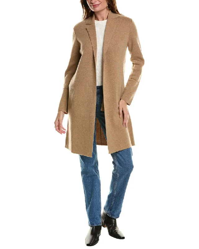 Sleeveless Women's Silk Blend Sweater Dresses for a Sophisticated LookForte Cashmere Notch Collar Wool & Cashmere-Blend Cardigan Sleeveless Women's Silk Blend Sweater Dresses for a Sophisticated LookForte Cashmere Notch Collar Wool & Cashmere-Blend Cardigan
