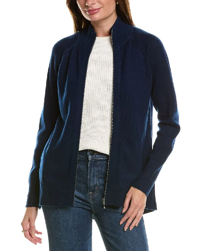 A - Line Women's Merino Wool Sweater Dresses in Classic StylesForte Cashmere Sporty Wool & Cashmere-Blend Cardigan A - Line Women's Merino Wool Sweater Dresses in Classic StylesForte Cashmere Sporty Wool & Cashmere-Blend Cardigan