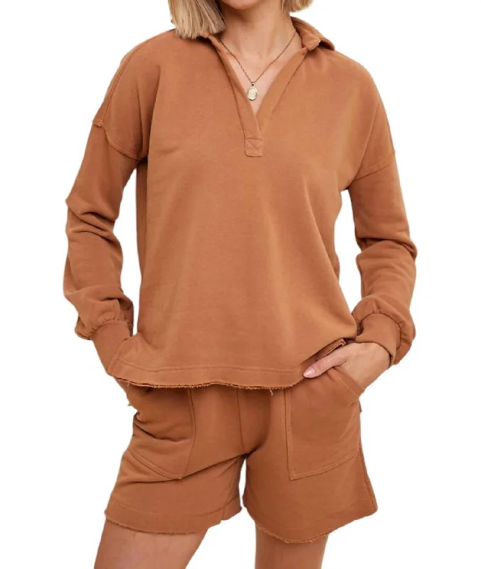 Midi - Length Women's Shetland Wool Sweater Dresses in Traditional PatternsGarment Washed Sweater In Camel Midi - Length Women's Shetland Wool Sweater Dresses in Traditional PatternsGarment Washed Sweater In Camel