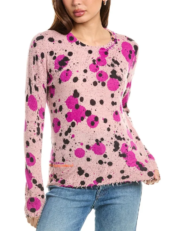 A - Line Women's Merino Wool Sweater Dresses in Classic StylesLisa Todd Splatter Wool & Cashmere-Blend Sweater A - Line Women's Merino Wool Sweater Dresses in Classic StylesLisa Todd Splatter Wool & Cashmere-Blend Sweater