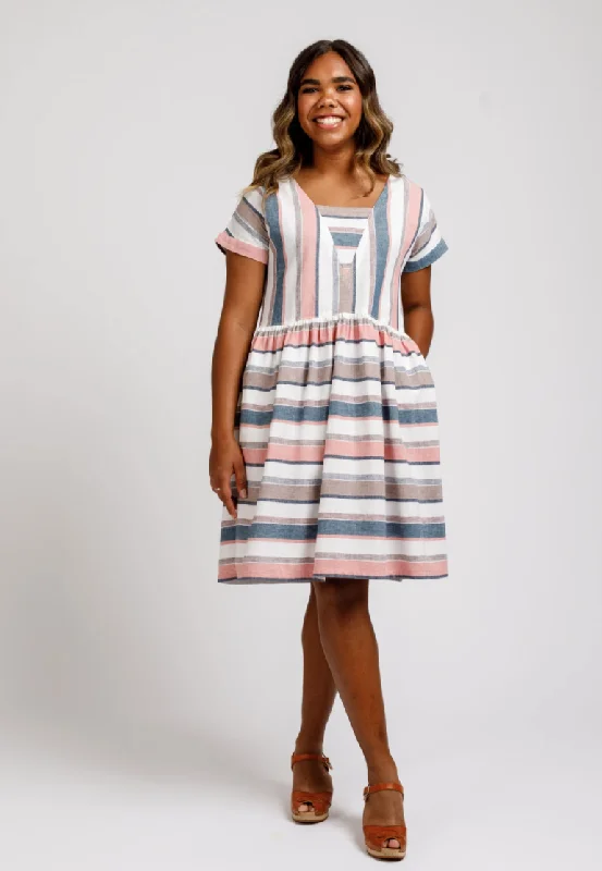 Belted Women's Cotton Blend Sweater Dresses for a Casual LookMegan Nielsen Olive Dress and Top Belted Women's Cotton Blend Sweater Dresses for a Casual LookMegan Nielsen Olive Dress and Top
