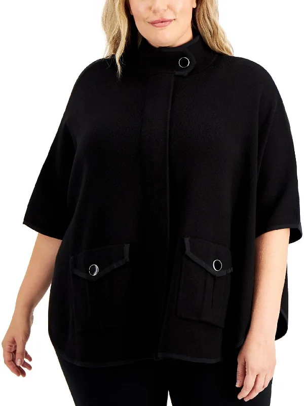 Empire Waist Women's Alpaca Wool Sweater Dresses in Earthy TonesPlus Womens Cape Knit Poncho Sweater Empire Waist Women's Alpaca Wool Sweater Dresses in Earthy TonesPlus Womens Cape Knit Poncho Sweater