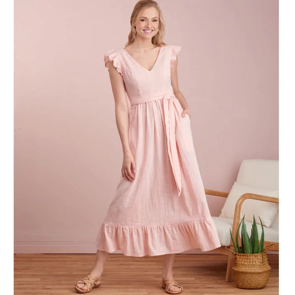 Wrap - Style Women's Lambswool Sweater Dresses in Elegant ShadesSimplicity Dresses S9327 Wrap - Style Women's Lambswool Sweater Dresses in Elegant ShadesSimplicity Dresses S9327