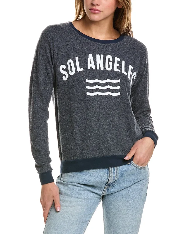 Mini - Length Women's Chunky Knit Sweater Dresses in Bold HuesSol Angeles New Arc Pullover Mini - Length Women's Chunky Knit Sweater Dresses in Bold HuesSol Angeles New Arc Pullover